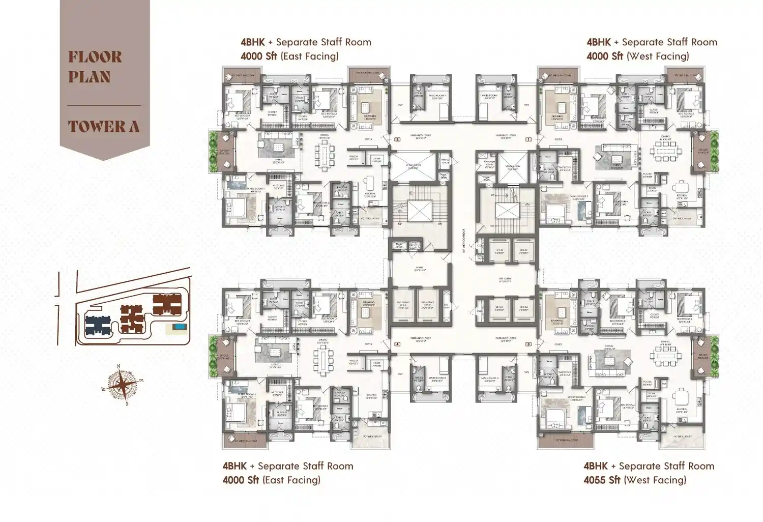 Residential plot layout Prestige Pulimamidi